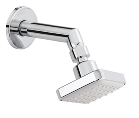 Eco Square With Arm Overhead Shower